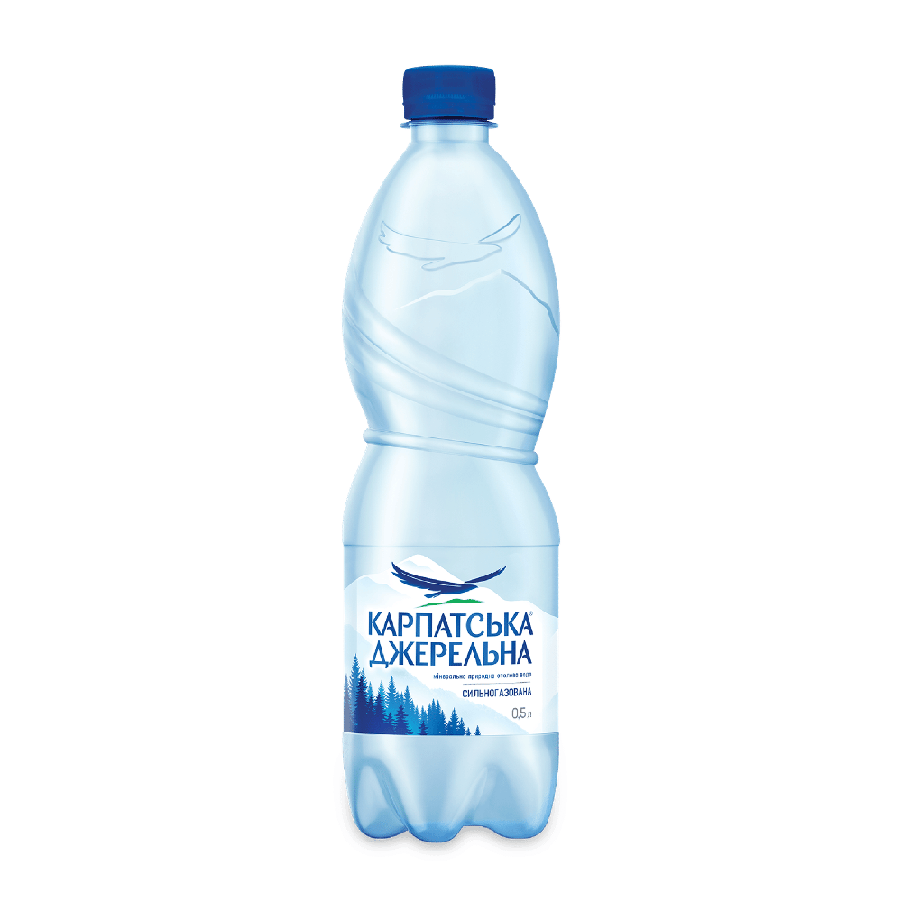 Вода газована 0,5 л